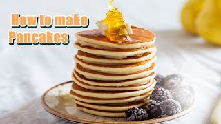 How to make pancakes  Cum sa faci clatite americane [upl. by Stella]