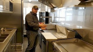 24 Custom Food Trailer Video Tour  Montana Trailer MFG [upl. by Annawit]