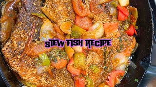 DELICIOUS STEW FISH RECIPE [upl. by Corder]