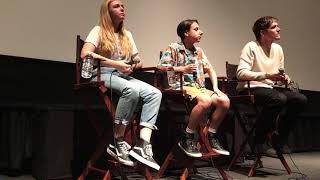 Bo Burnham and Elsie Fisher Answer Questions about Eighth Grade [upl. by Dyrraj]