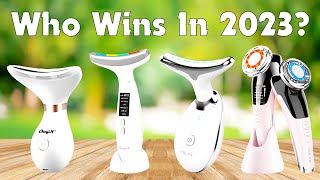 The 5 Best Face Massager For 2023 Top 5 Anti Wrinkle Double Chin Line Remover [upl. by Fillian]