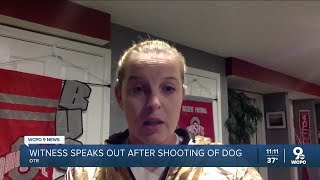 Witness speaks out after Cincinnati police shoot dog at Bockfest 5K [upl. by Masera397]