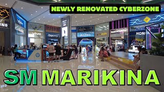 4K SM CITY MARIKINA 2024 TOUR  The Newly Renovated Cyberzone with a Futuristic Look [upl. by Stav]