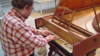 Spanish Harpsichord Emile Jobin played by Norberto Broggini [upl. by Rebma914]