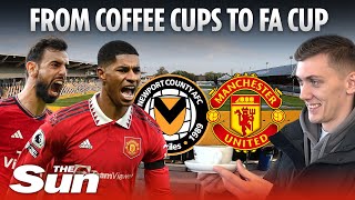 I was serving coffee in Caffe Nero now Im facing Man United in the FA Cup [upl. by Lj576]