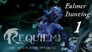 Skyrim Requiem  Falmer Hunting Pt 1 Tolvalds Cave [upl. by Augusta758]