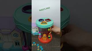 ✨️ Yellow owl shape sorter fun sound effect [upl. by Marrin]