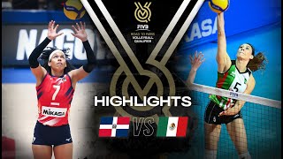 🇩🇴 DOM vs 🇲🇽 MEX  Highlights  Womens OQT 2023 [upl. by Chas]