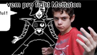 Undertale vou lutar contra o Mettaton 5 [upl. by Donnelly88]