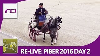 ReLive  FEI World Championships For Single Driving  Dressage Day 2  Piber 2016 [upl. by Quartet]