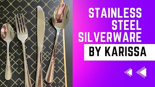 Stainless Steel Silverware Set for 6 [upl. by Edobalo]