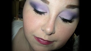 LaColors Matte Purple Cashmere Tutorial [upl. by Valdas]