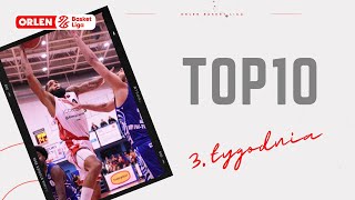 TOP10 3 tygodnia ORLENBasketLiga PLKPL [upl. by Arlo]