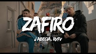 J ABECIA ft RVFV  ZAFIRO LetraLyrics [upl. by Punke]