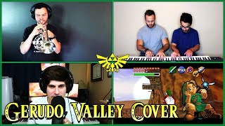 Zelda  Gerudo Valley PianoTrumpetBeatbox Cover [upl. by Philender]