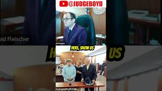 quotFind Out the Judge’s Verdict for Drunk Drivingquot Judge Fleischer Shorts judgefleischer judgeboyd [upl. by Annaoy]