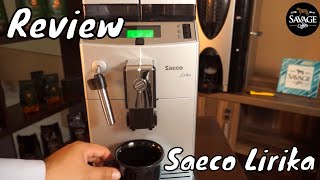 Unboxing amp Review Saeco Lirika  Savage Coffee [upl. by Ojela]