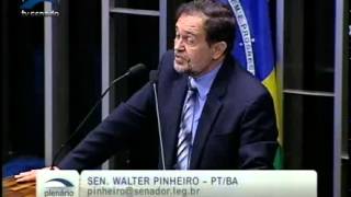 Senador Walter Pinheiro PTBA destaca recuperação da produção industrial em janeiro [upl. by Eelrefinnej]