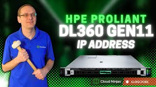 HPE ProLiant DL360 Gen11 Server IP Address Setup  Configuring IP Addresses  Enable DHCP amp Static [upl. by Atsylak]