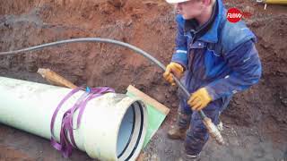 How to install GRP pipes correctly in open trench installations [upl. by Ahgiela80]