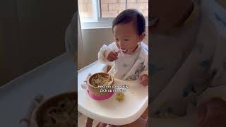 What my breastfeeding 18 month old eats in a day toddlerrecipes momof3 familymeals [upl. by Orhtej]