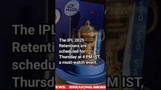 IPL 2025 Retention Live Streaming shorts [upl. by Deeas]