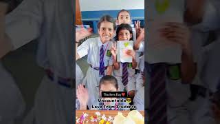 Students Uncountable Love😍On Teachers Day❤️PMS Krishna Vlogs and Tricks mehndi mehndi [upl. by Dedra327]