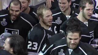 Champion Moments  Dustin Brown Lifts the Cup [upl. by Corwin210]