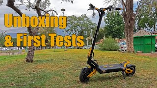 Lo viste Super Scooter Vsett 10 Unboxing amp Preview 60 Volts Scooter [upl. by Ardnahcal284]