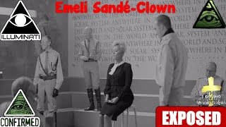 Emeli Sandé Clown Music Video Illuminati Exposed [upl. by Aihpled542]