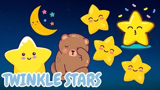 Twinkle Twinkle Little Star  Popular Childrens Song  PANDA KIDS SONG [upl. by Davenport301]