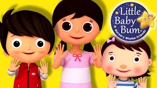 Ten Little Fingers  Nursery Rhymes for Babies by LittleBabyBum  ABCs and 123s [upl. by Sheri]