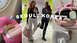 Moving to seoul travel 13 hours fly hongdae karaoke and night with my besties [upl. by Akem]