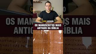 OS MANUSCRITOS MAIS ANTIGOS DO NOVO TESTAMENTO [upl. by Nodyroc]