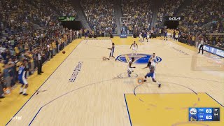 NBA 2K23 PS5 STEPHEN CURRY BUZZER BEATER NIGHT NIGHT 😴😴😴 [upl. by Ennylyak]