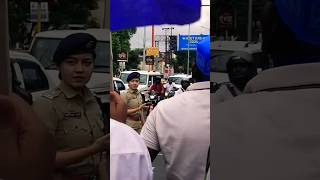 Indian IPS Anshika Verma 🇮🇳 police officer 🇮🇳 status video shot [upl. by Bogey]