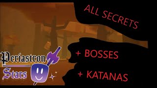 ALL SECRETS in PERIASTRON STARS RPG W1W7 [upl. by Ayotahs769]