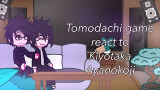 Tomodachi game react to Kiyotaka Ayanokoji  tomodachi game  COTE  Gacha club [upl. by Vassaux670]