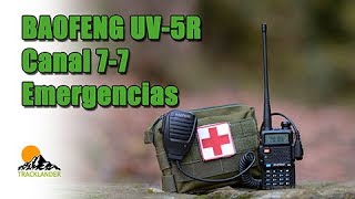 Cómo programar el canal PMR 77 emergencia en montaña [upl. by Farhi696]