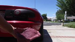 How To Remove Tail Light Spray Tint  NightShade 4k [upl. by Lorelie472]