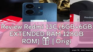 Review Redmi 13C 6GB6GB EXTENDED RAM 128GB ROM 🎁  Original 1 Year Xiaomi Malaysia Warranty [upl. by Airdnaz]