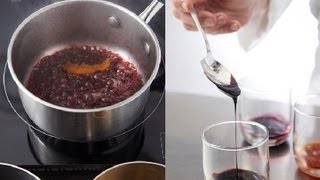 Technique de cuisine  Réaliser une réduction parfumée [upl. by Ekaterina524]