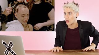 Hairdresser Reacts To Americas Next Top Model Makeovers S24 [upl. by Anitnelav]