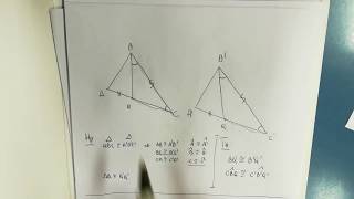 Geometria  dimostrazione con primo criterio congruenza dei triangoli [upl. by Cochard]