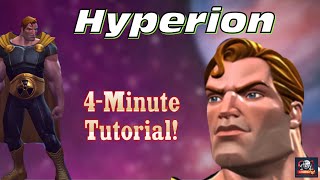 HYPERION 4Minute Tutorial Learn everything you need to know about this amazing champ in 4Min [upl. by Warrenne583]