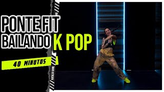 PONTE FIT bailando en CASA K POP  POP COREANO  Zumba Cardio Natalia Vanq [upl. by Grew]