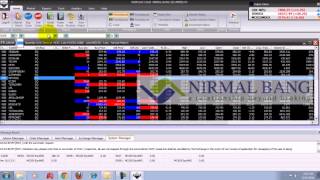 Nirmal Bang Odin Diet  How to view Market Watch Demo [upl. by Baggett54]