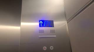 Modernized Otis Compass LowRise Traction Elevators at CitiGroup Center Downtown Los Angeles CA [upl. by Iaoh176]