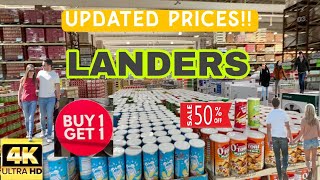 LANDERS  SHOPPING amp TOUR  UPDATED PRICES  MARCH 2024  BUY 1 TAKE 1  Len TV Vlog 4K [upl. by Boylston]