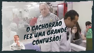 O cachorrão fez uma grande confusão  Pesadelo na Cozinha [upl. by Sylvie]